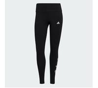 Leggings Femme Adidas Sport Logo Essentials Taille Haute Logo GL0633 Noir