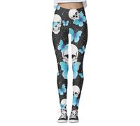Leggings Femme Imprimes Modele Gainant Taille Haute Pantalons De Yoga pour Courir Et Faire du Sport avec Effet Remonte Fessier pour Entrainement Fitness Et Seance D Exercice