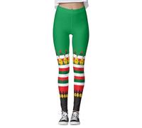 Leggings Femme Legging Legging Anti Cellulite Femme pour Les Fêtes Rester à La Maison Motif Fashion Casual Imprimé Confort Maximal Coupe Slim Parfait pour Détente Et Sport Léger