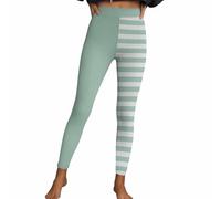 Leggings Femme Long Halloween Pantalon Rayé Décontracté Imprimé Pantalons Taille Haute Sport Pantalon de Fitness Collants Moulants Hanches Pêche Pantalon de Yoga Pantalon Stretch Pyjama Pantalon
