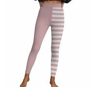 Leggings Femme Long Halloween Pantalon Rayé Décontracté Imprimé Pantalons Taille Haute Sport Pantalon de Fitness Collants Moulants Hanches Pêche Pantalon de Yoga Pantalon Stretch Pyjama Pantalon