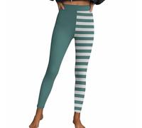 Leggings Femme Long Halloween Pantalon Rayé Décontracté Imprimé Pantalons Taille Haute Sport Pantalon de Fitness Collants Moulants Hanches Pêche Pantalon de Yoga Pantalon Stretch Pyjama Pantalon