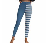 Leggings Femme Long Halloween Pantalon Rayé Décontracté Imprimé Pantalons Taille Haute Sport Pantalon de Fitness Collants Moulants Hanches Pêche Pantalon de Yoga Pantalon Stretch Pyjama Pantalon