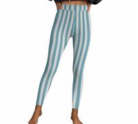 Leggings Femme Long Sexy Rayures Décontracté Imprimé Pantalons Taille Haute Sport Pantalon de Fitness Collants Moulants Hanches Pêche Pantalon de Yoga Stretch Costume Halloween Loungewear Pantalon de