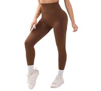 Leggings Femme Push Up Fesses, Leggings de Sport Taille Haute sans Coutures, Parfaits pour galber Les Fesses et Faire du Yoga, avec Une Coupe Extensible et Confortable.