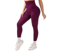 Leggings Femme Push Up Fesses, Leggings de Sport Taille Haute sans Coutures, Parfaits pour galber Les Fesses et Faire du Yoga, avec Une Coupe Extensible et Confortable.