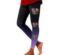 Leggings Gothique Femme, Pantalon Disco Combinaison Femme PailletéE Legging Paillette Leggings Femme Léopard Tenue Disco Femme Annee 80 Deguisement Carnaval de Rio Femme Legging Rose Paillette