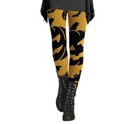 Leggings Halloween Femme Yoga, Pantalon De Yoga sans Couture Taille Élastique Survêtement Motif Éclaboussures De Sang Pants Longue Contrôle du Ventre Femmes Baggy Célébration Quotidien