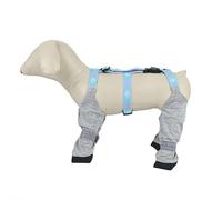 Leggings imperméables pour pattes de chien, bottes à bretelles réglables avec sangle auxiliaire, bottes antidérapantes et anti-salissures, pour les jours de pluie, les promenades en plein air