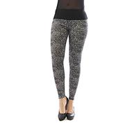 Leggings Longs Pour Femmes À Taille Haute Pantalon Opacité Léopard Motif Animal
