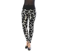 Leggings Longs Pour Femmes À Taille Haute Pantalon Opacité Léopard Motif Animal