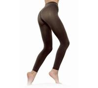 SOLIDEA Legging Femme Silver Wave Longs à Compression Graduée (Noir, 44)