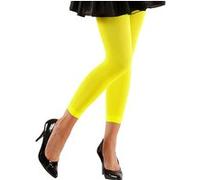 Leggings Néon Jaune - Adulte - M WIDMANN Jaune G