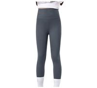 Leggings pleine longueur pour enfants en coton uni pour l'école, pantalon taille haute pour enfants, pantalon de danse, de yoga, d'athlétisme pour enfants, filles, sport, yoga, entraînement