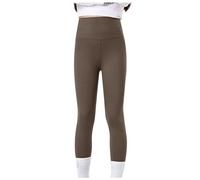 Leggings pleine longueur pour enfants en coton uni pour l'école, pantalon taille haute pour enfants, pantalon de danse, de yoga, d'athlétisme pour enfants, filles, sport, yoga, entraînement