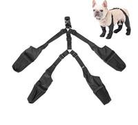 Leggings pour bottes pour chien, bottes à bretelles pour chien, leggings réglables pour chien avec sangle auxiliaire, pantalon de protection réglable pour toutes les saisons, protège du froid hivernal