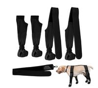 Leggings pour bottes pour chien | Bottes imperméables et réglables pour sortir | Legging Walkee Paws | Protection des pattes de chien pour chiens de petite, moyenne et grande taille
