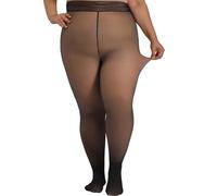 Leggings pour femme - Leggings en polaire - Cadeaux rencontre 2025 - Grande taille - Collants doublés polaire - Collants thermiques transparents d'hiver pour femme sous robe - Medias Térmicas