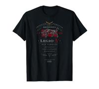 LEGIO V MACÉDONICA Taureau ET LEGIONSADLER Rome T-Shirt Graphique avec Valeur