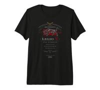 LEGIO V MACÉDONICA Taureau ET LEGIONSADLER Rome T-Shirt Haut de Gamme