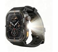 Legion 3 montre connectée robuste 1 95"" AMOLED 5ATM Bluetooth appels SpO2 cardio sommeil