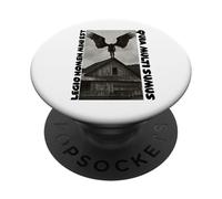 Légion est Mon nom, Car Nous Sommes Nombreux Satan Diable PopSockets PopGrip Adhésif