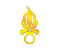 Légion étrangère Flamme Légion étrangère Grande Fédération France 5 x 10 cm ##A5721