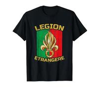 Légion Etrangere Légion Étrangère Française Armoiries T-Shirt, Homme, Noir, XXL