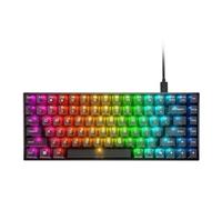 Legion K510 Mini Pro - Clavier - 75% - compact - rétroéclairé - USB - QWERTY - Anglais US - commutateur : Brown Tactile - translucide, noir