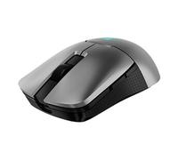 Lenovo Legion M600s Souris de jeu sans fil RVB - 19 000 DPI, 6 boutons programmables, 70 heures d'autonomie, connectivité trimode (2,4 GHz, Bluetooth, filaire) (gris fer)