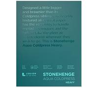Legion Paper Stonehenge Aqua 9X12 300#, coton, blanc, 136 kg, taille unique