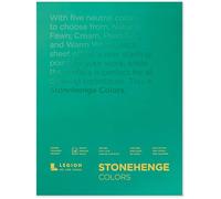 Legion Paper Stonehenge Bloc de papier multicolore (ANL21-STP250MC912) 9 x 12
