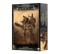 Legions Imperialis Warlord Titan avec Destructeur Volkite et Macro-Gatling Blaster - Miniature en plastique pour Légions Imperialis & Adeptus Titanicus