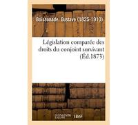 Législation comparée des droits du conjoint survivant