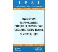 Législation, Responsabilité, Éthique Et Déontologie, Organisation Du Travail, Santé Publique