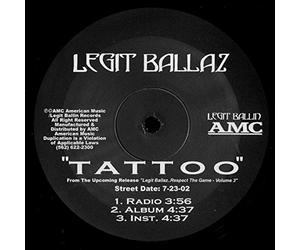 Legit Ballaz - Tattoo / You Know Me [Vinyl LP]