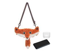 Leglash Blug Bag, Sac de démarrage en plomb pour femme, poche à poux de renard de la poche Fox Animal Fox | Sac de fixation de camion face à face pour les voyages quotidiens, le week-end