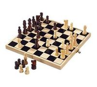 Legler Jeu d'échecs pliable en bois G 26 x 26 cm