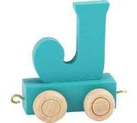 Legler lettre de train J bleu 6,5 cm Bleu G