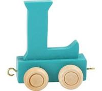 Legler lettre de train L bleu 6,5 cm Bleu G