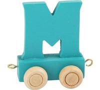 Legler lettre de train M bleu 6,5 cm Bleu G