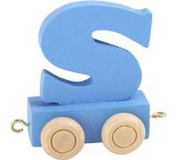 Legler lettre de train S bleu 6,5 cm Bleu G