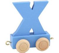 Legler lettre de train X bleu 6,5 cm Bleu G