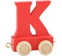 Legler lettre K du train rouge 6,5 cm Rouge G
