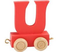 Legler lettre U du train rouge 6,5 cm Rouge G