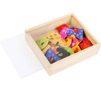Small Foot Caisse en Bois Chiffres aimantés Educate, 40 pcs., Apprendre à Compter et calculer, Enfants 3 Ans +, 10731