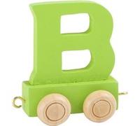 Legler train lettre B vert 6,5 cm Vert G