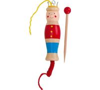 Legler - Tricotin Ursula avec aiguille en bois tricot enfant motricité avec fils et mode d'emploi, Mixte