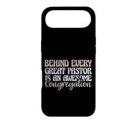 L'église derrière Chaque Grand Pasteur est Une congrégation géniale Coque pour iPhone Air