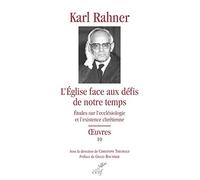 L'Eglise face aux défis de notre temps